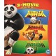 ANIMAÇÃO-KUNG FU PANDA - 3 MOVIE.. (3DVD)