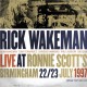 RICK WAKEMAN-LIVE AT RONNIE SCOTTS (CD)