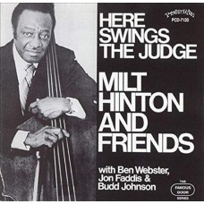 MILT HINTON-HERE SWINGS THE JUDGE (LP)