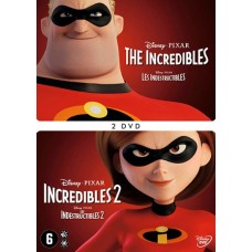 ANIMAÇÃO-INCREDIBLES 1-2 (2DVD)