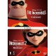 ANIMAÇÃO-INCREDIBLES 1-2 (2DVD)