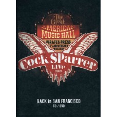 COCK SPARRER-BACK IN SF 2009 (CD+DVD)