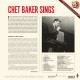 CHET BAKER-SINGS -COLOURED/HQ- (LP+7")