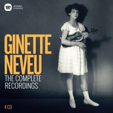 GINETTE NEVEU-COMPLETE RECORDINGS -BOX (4CD)