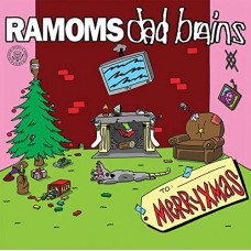 DAD BRAINS/RAMOMS-MERRYXMAS -COLOURED- (7")