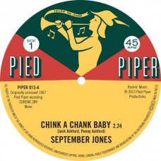 SEPTEMBER JONES/THE PIED-CHINK A CHANK.. (7")