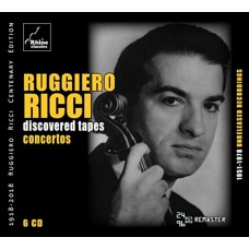 RUGGIERO RICCI-DISCOVERED TAPES CONCERTO (6CD)
