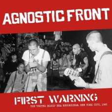 AGNOSTIC FRONT-FIRST WARNING (LP)