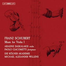 F. SCHUBERT-MUSIC FOR VIOLIN 1 (SACD)
