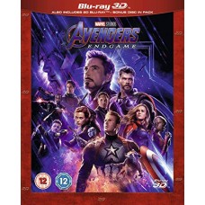 FILME-AVENGERS: ENDGAME -3D- (3BLU-RAY)