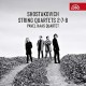 D. SHOSTAKOVICH-STRING QUARTETS 2/7/8 (CD)
