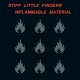 STIFF LITTLE FINGERS-INFLAMMABLE MATERIAL-LTD- (LP)