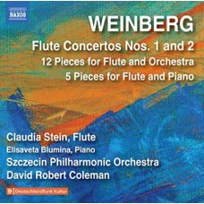 M. WEINBERG-FLUTE CONCERTOS NOS.1 & 2 (CD)