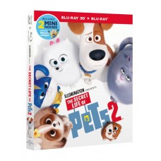 ANIMAÇÃO-SECRET LIFE OF PETS 2-3D- (2BLU-RAY)