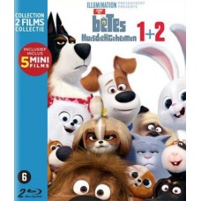 ANIMAÇÃO-SECRET LIFE OF PETS 1-2 (2BLU-RAY)