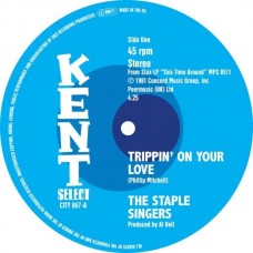 STAPLE SINGERS/TEMPREES-TRIPPIN'ON YOUR.. (7")