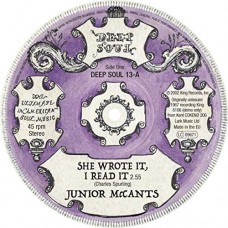 JUNIOR MCCANTS/JOHNNY SOUL-SHE WROTE IT, READ.. (7")