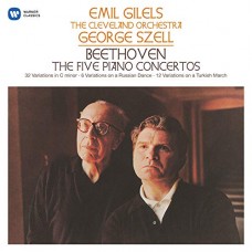 EMIL GILELS-BEETHOVEN: THE FIVE PIANO (5LP)