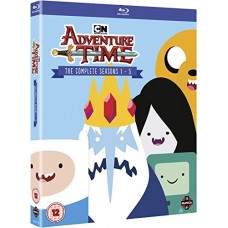 ANIMAÇÃO-ADVENTURE TIME S1-5 (6BLU-RAY)