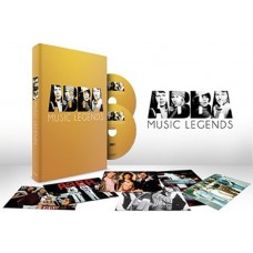 ABBA-MUSIC LEGENDS (DVD+LIVRO)