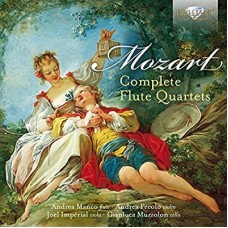 W.A. MOZART-COMPLETE FLUTE QUARTETS (CD)