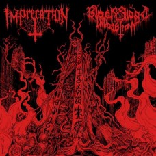 IMPRECATION / BLACK BLOOD-DIABOLICAL FLAMES OF.. (CD)