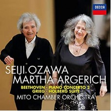 MARTHA ARGERICH-BEETHOVEN/GRIEG: PIANO CONCERTO N. 2/HOLBERG SUITE (CD)