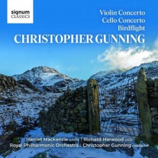 CHRISTOPHER GUNNING-VIOLIN CONCERTO, CELLO.. (CD)