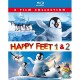 ANIMAÇÃO-HAPPY FEET 1&2 (2BLU-RAY)