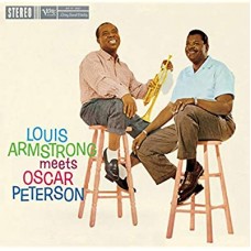 LOUIS ARMSTRONG-MEETS OSCAR PETERSON (LP)