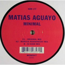 MATIAS AGUAYO-MINIMAL (12")