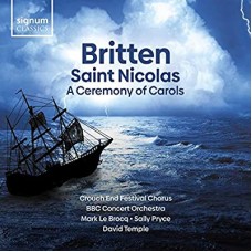 B. BRITTEN-A CEREMONY OF CAROLS (CD)