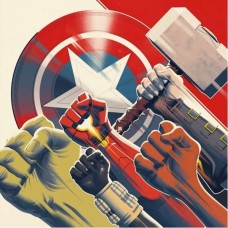 B.S.O. (BANDA SONORA ORIGINAL)-MARVEL'S AVENGERS -HQ- (LP)