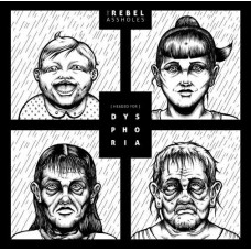 REBEL ASSHOLES-HEADED FOR DYSPHORIA (LP)