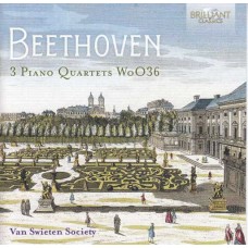 VAN SWIETEN SOCIETY-BEETHOVEN: PIANO QUARTETS (CD)
