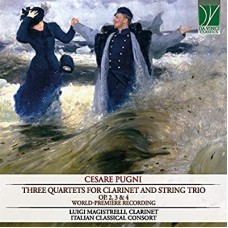 LUIGI MAGISTRELLI/GIACOMO ORLANDI-PUGNI: THREE QUARTETS.. (CD)