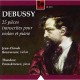C. DEBUSSY-25 PIECES TRANSCRITES POU (CD)