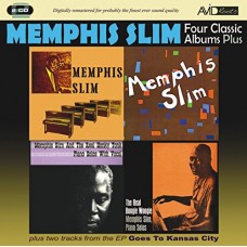 MEMPHIS SLIM-FOUR CLASSIC ALBUMS PLUS (2CD)
