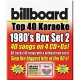 KARAOKE-BILLBOARD 1980'S TOP (4CD)