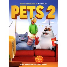 ANIMAÇÃO-PETS 2 (DVD)