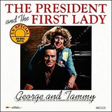 GEORGE JONES & TAMMY WYNETTE-PRESIDENT AND THE FIRST.. (LP)
