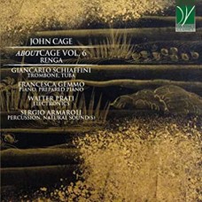 GIANCARLO SCHIAFFINI-CAGE: ABOUT CAGE VOL. 6 (CD)