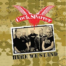 COCK SPARRER-HERE WE STAND -COLOURED- (LP)