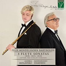 ANDREA MOGAVERO & MASSIMILIANO DAMERINI-MENDELSSOHN - 3 FLUTE.. (CD)
