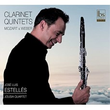 JOSE LUIS ESTELLES/JOUSI QUARTET-CLARINET QUINTETS (CD)