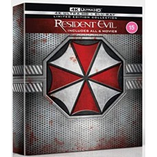 FILME-RESIDENT EVIL COMPLETE (12BLU-RAY)