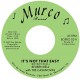REUBEN BELL WITH THE CASANOVAS-IT'S NOT THAT EASY /.. (7")