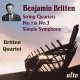 B. BRITTEN-STRING QUARTETS NO. 1 &.. (CD)
