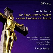 J. HAYDN-SEVEN LAST WORDS OF OUR SAVIOUR ON THE CROSS, HOB. XX:2 (VOCAL VERSION) (CD)