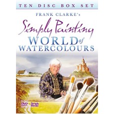 EDUCATIONAL-FRANK CLARKE'S SIMPLY PAINTING: WORLD OF WATERCOLOURS (10DVD)